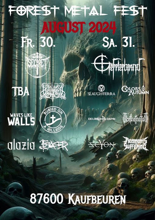 Forest Metal Fest 2024, All-Kart Halle Kaufbeuren